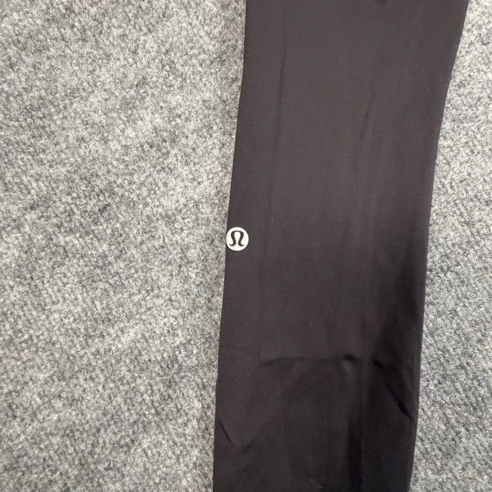 Lululemon Fast and Free High-Rise Tight 25 Nulux Black Womens Size 4 W5BXQS 0843